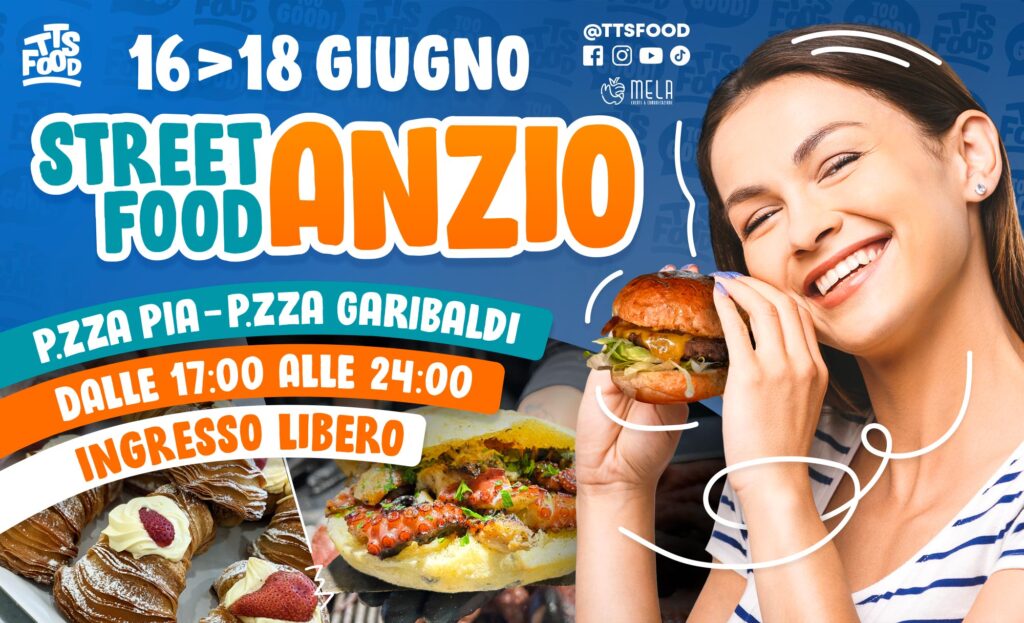 Street Food Anzio, eventi enogastronomici 16-18 giugno