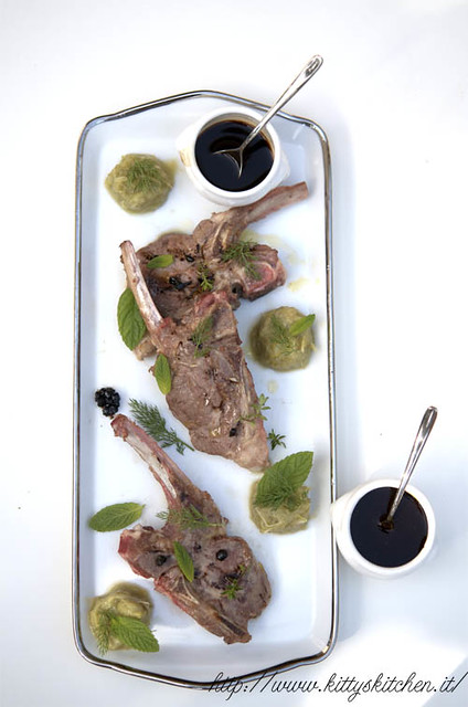 Agnello alla liquirizia e erbe balsamiche