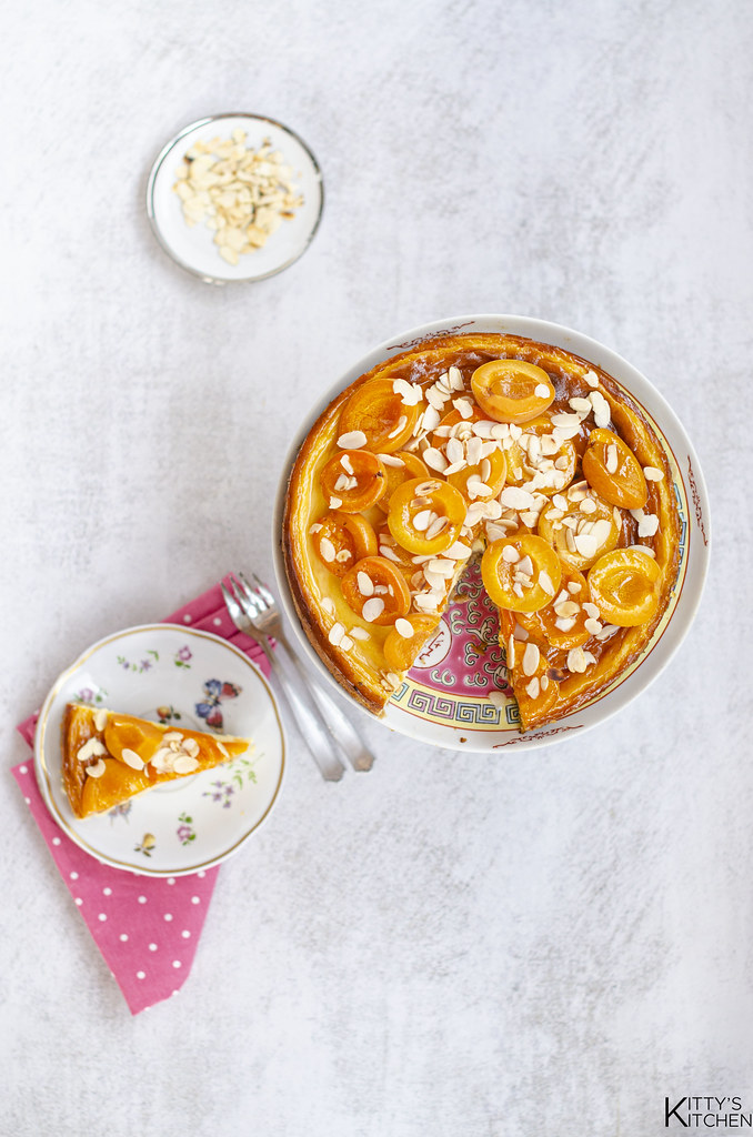 Albicocche e amaretto cheesecake