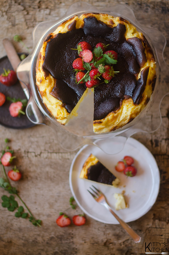 Basque cheesecake, ovvero la cheesecake bruciata