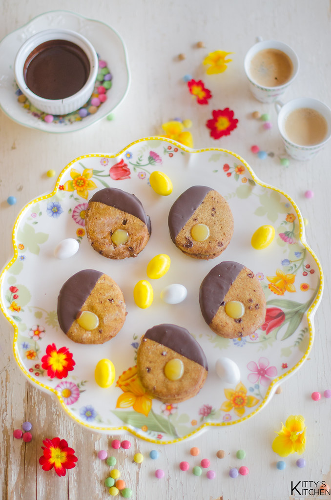 biscovetti di Pasqua, limone e cioccolato