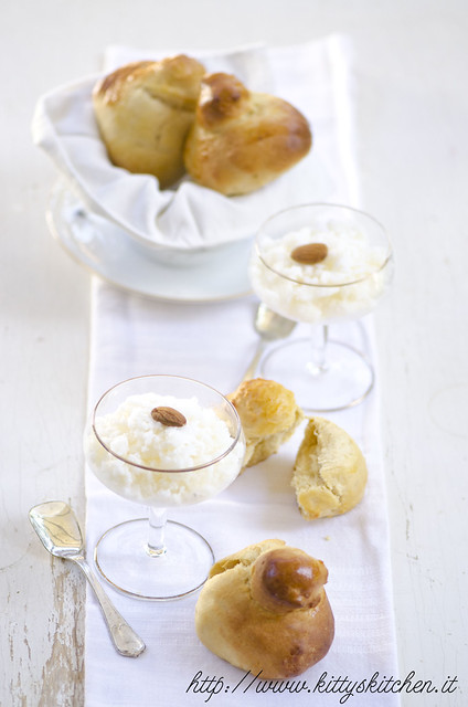 Brioche e granita alla mandorla