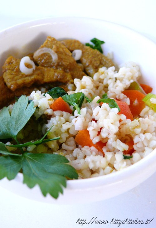 Bulgur con carne