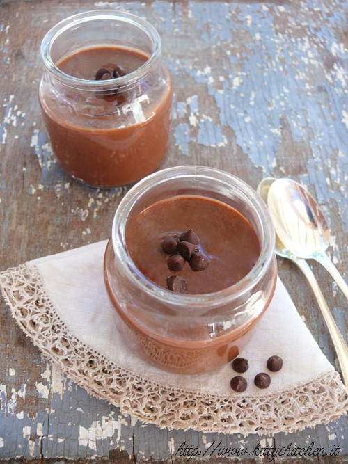 Butterscotch and chocolate pudding