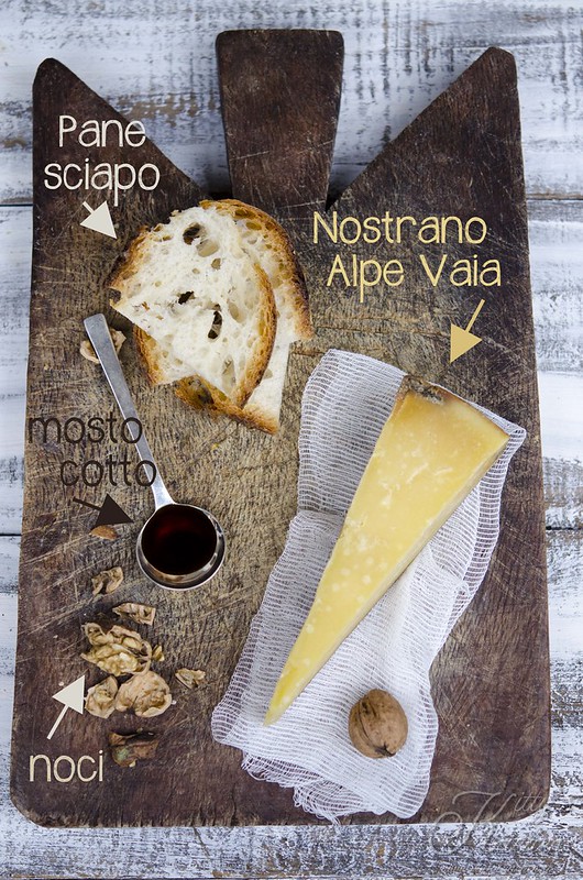 Cacio ricette: Il Nostrano Alpe Vaia