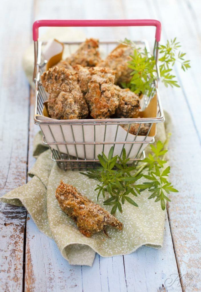 Carciofi al forno che sembrano fritti
