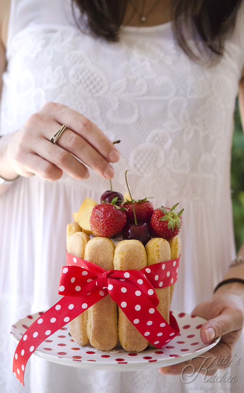 Charlotte gelata alla frutta
