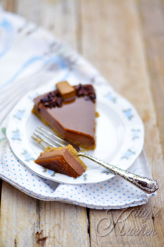 Cheesecake cioccolato e caramello