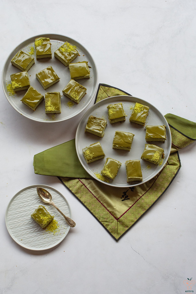 Cheesecake fredda al pistacchio