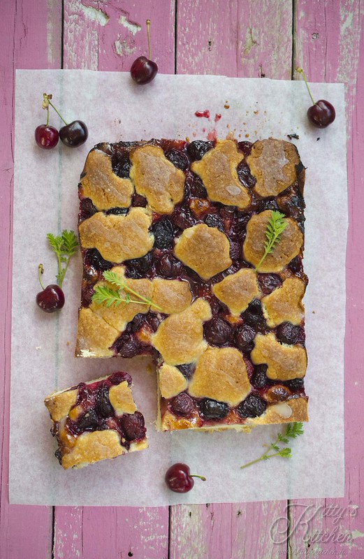 Cherry Kuchen Bars