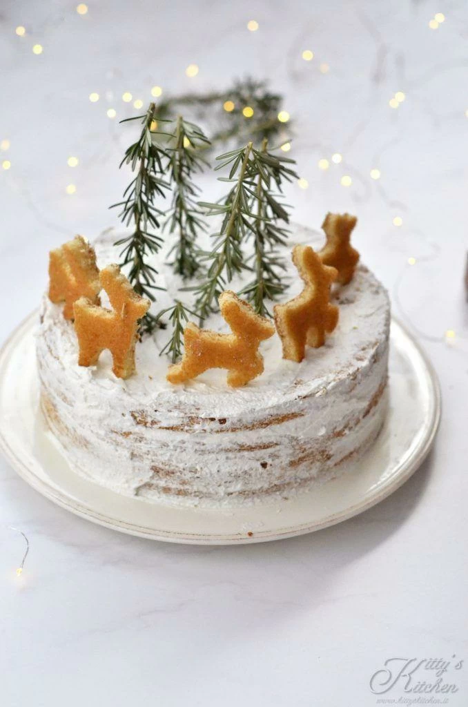 Christmas Naked Cake