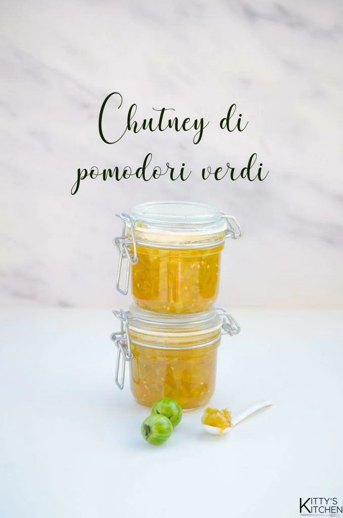 Chutney di pomodori verdi