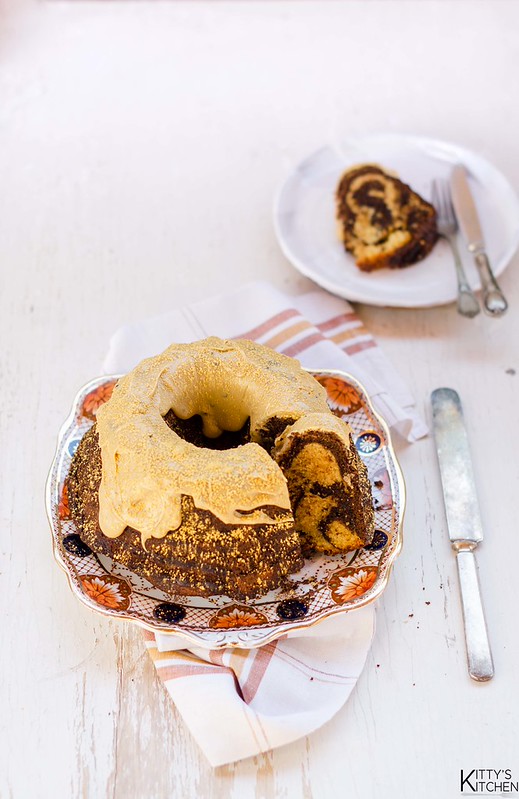 Ciambella al caffè e cioccolato