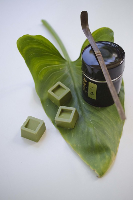 Cioccolatini al tè verde matcha