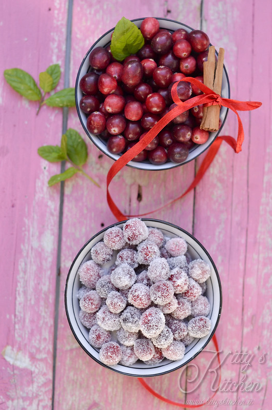 Cranberries brinati alla cannella