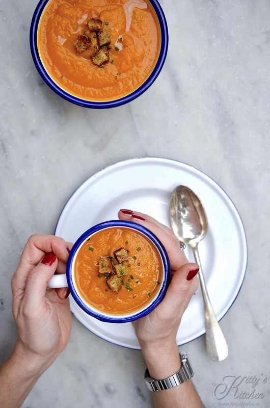 Crema di Carote, Curcuma e Zenzero