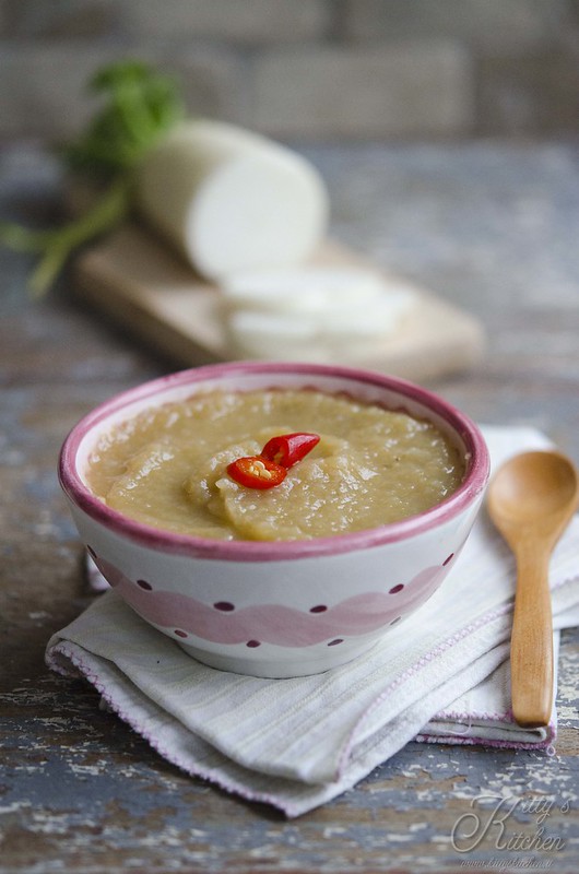 Crema di Daikon e Topinambur