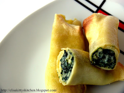 Crepes Ricotta e Spinaci