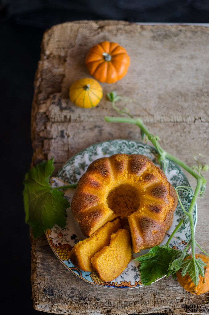 doppia ciambella alla zucca