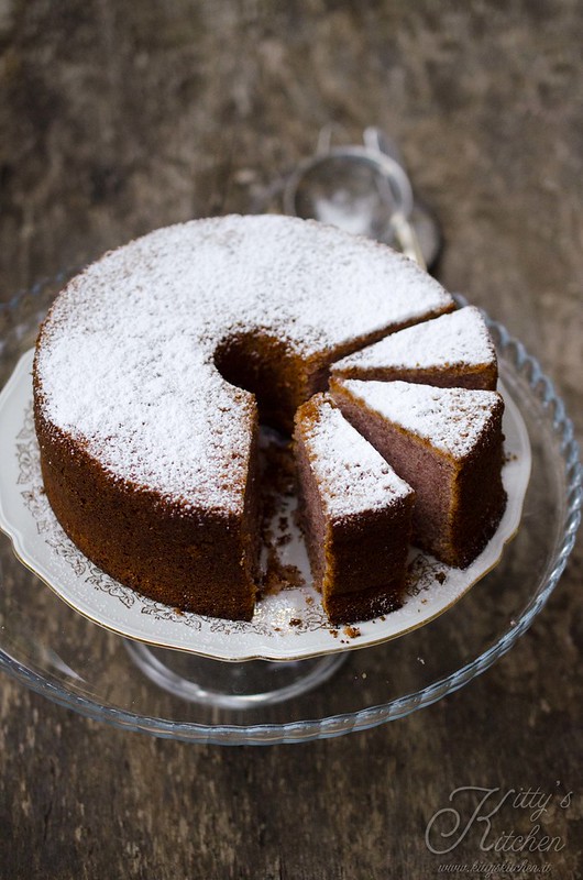 Fluffosa alle patate dolci viola