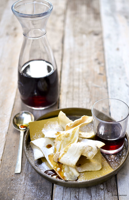 Frappe con riduzione al Montepulciano
