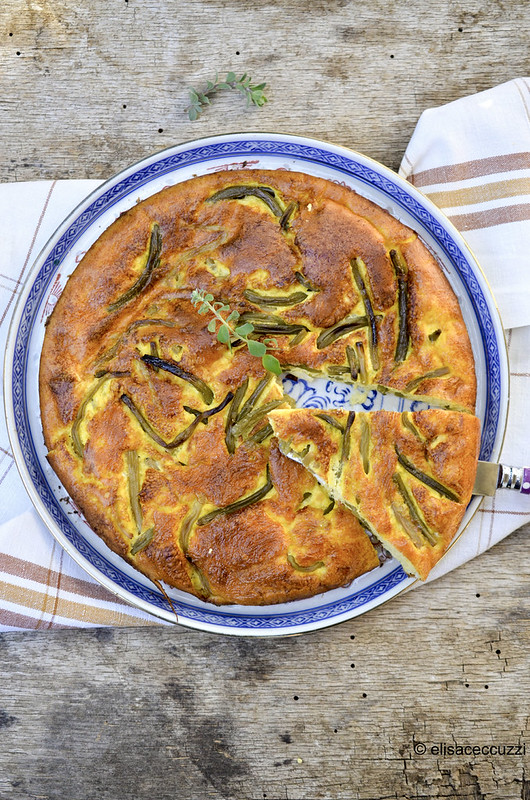 Frittata con le zolle d’aglio
