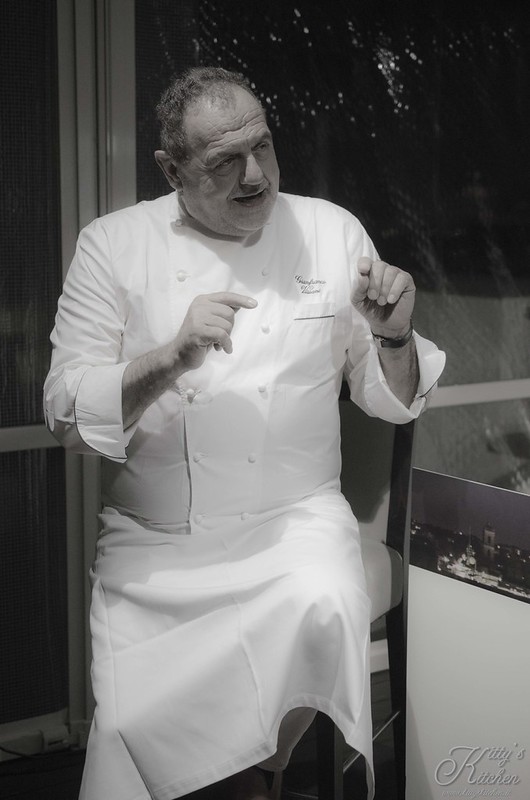 Gianfranco Vissani a La Griffe Hotel Roma