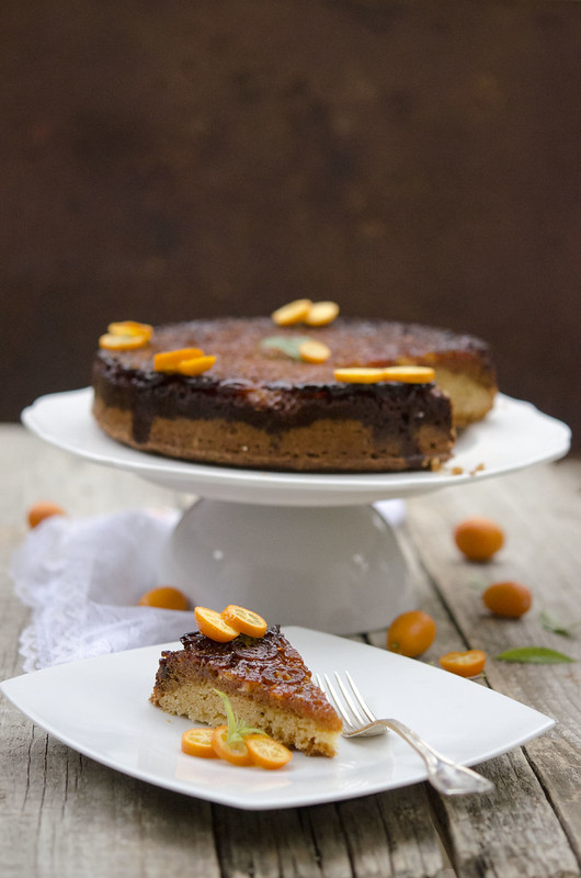 Kumquat Upside-down cake