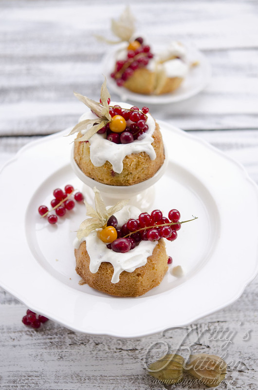 Lemon Pound Cake ai Cranberries