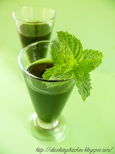 Liquore a (tre tipi di…) menta