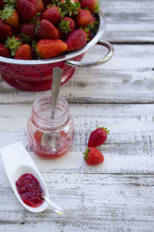Marmellata di fragole al microonde