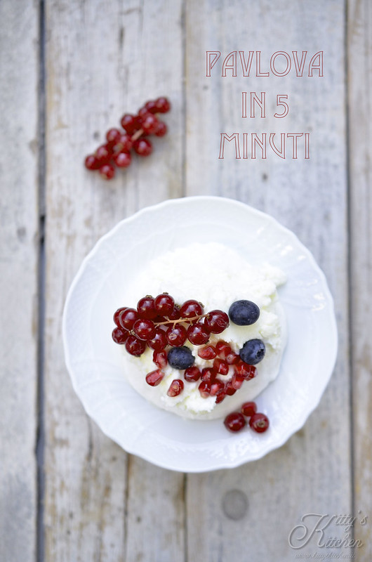 Mini Pavlova in 5 minuti