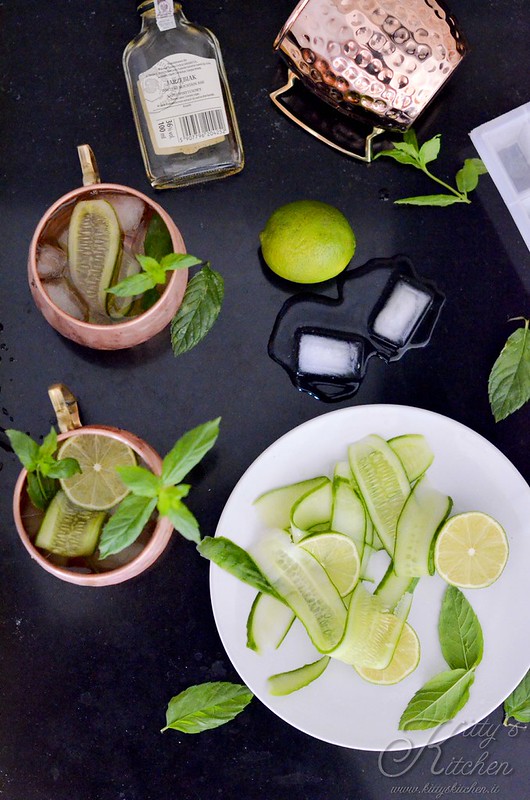 Mint Cucumber Moscow Mule