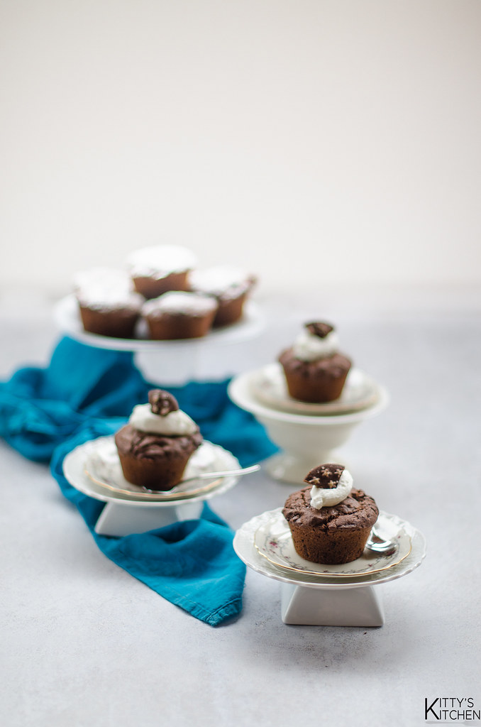 Muffin con cuore cremoso