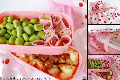 O-Bento con mela lime e cannella