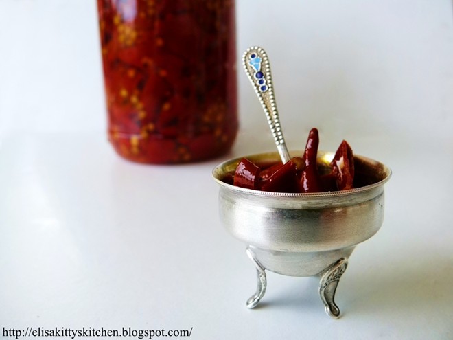 Olio al peperoncino fresco di Cayenna