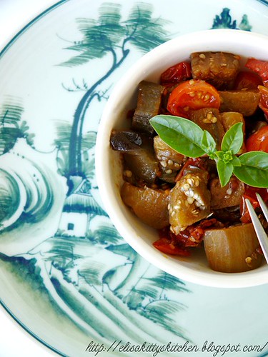 Oriental melanzane a funghetto