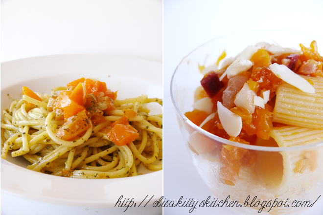 Pasta con la zucca 2×1