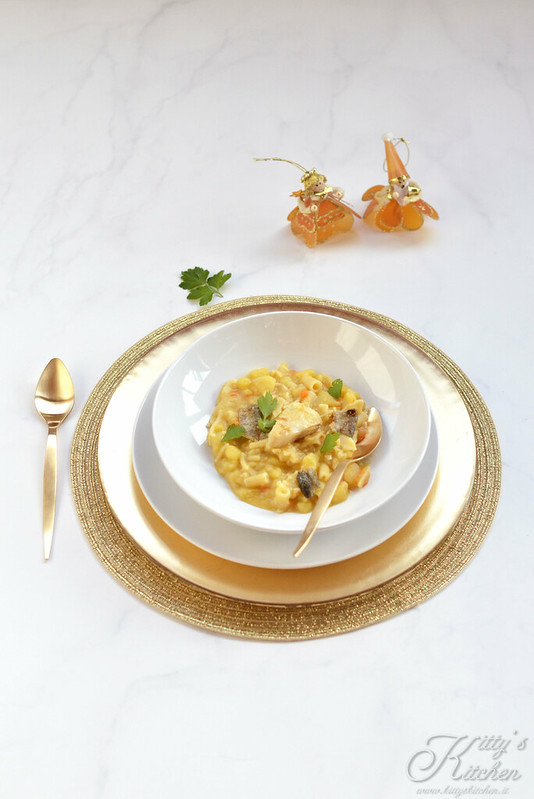 Pasta, patate e baccalà