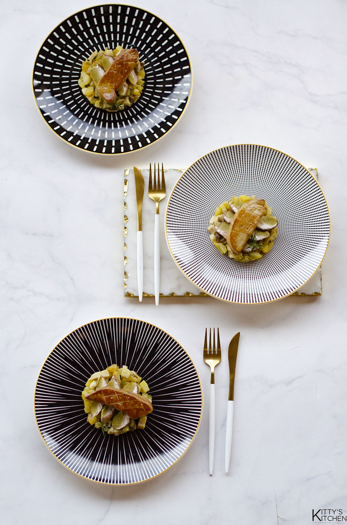 Patate, porcini e foie gras