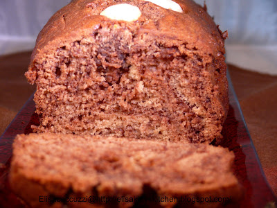 Plumcake variegato alla nutella