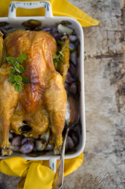 Pollo ai 40 spicchi d’aglio