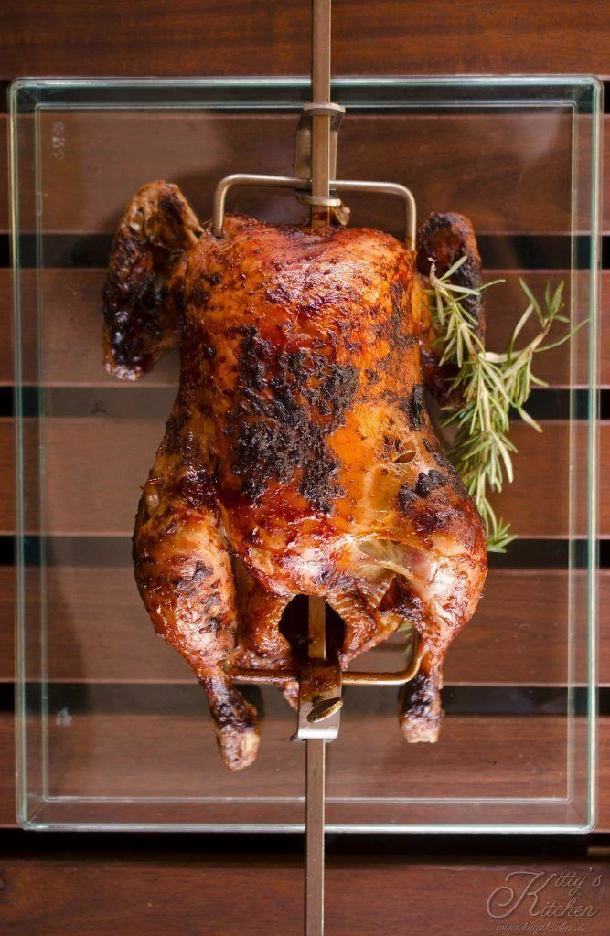 Pollo al girarrosto