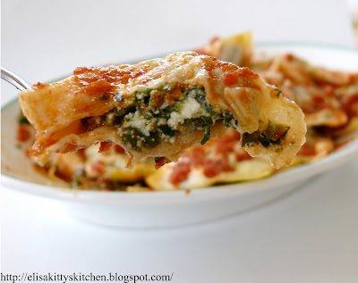 Ravioli ricotta e spinaci