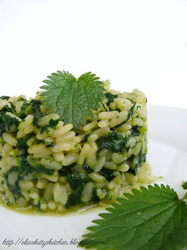 Risotto all’ortica e Gewurztraminer