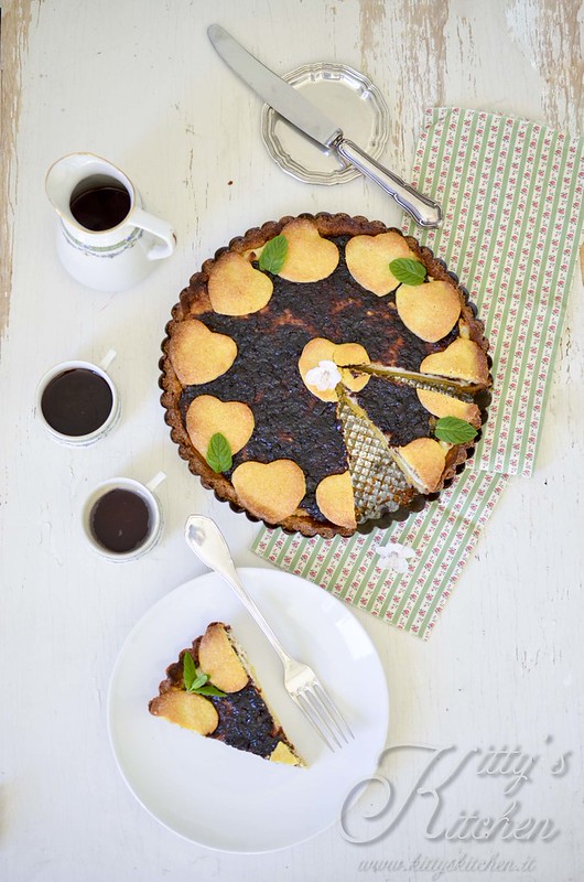 Romanità a tavola: Crostata ricotta e visciole