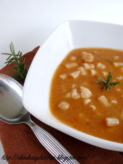 Romanità a tavola: Pasta e ceci al rosmarino