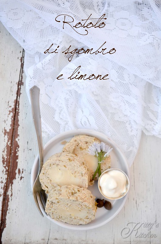 Rotolo sgombro e limone