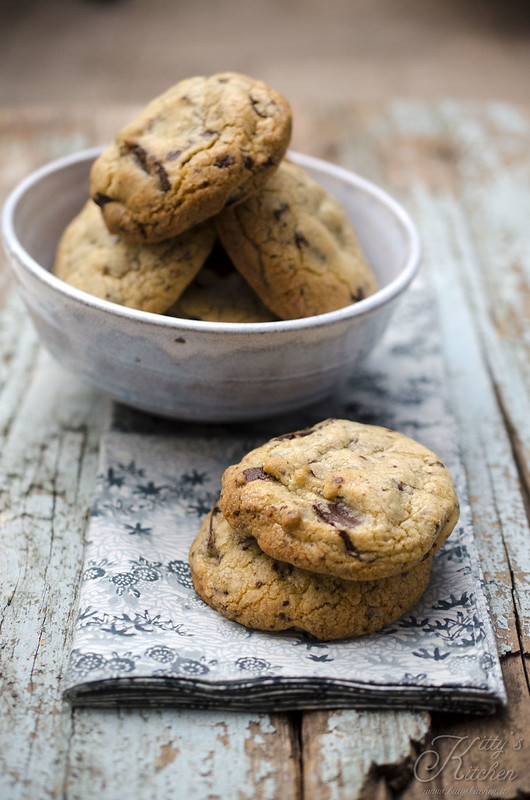 Salted Chocolate Chunk Cookies