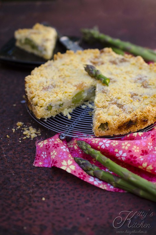Sbriciolata Asparagi e Gorgonzola
